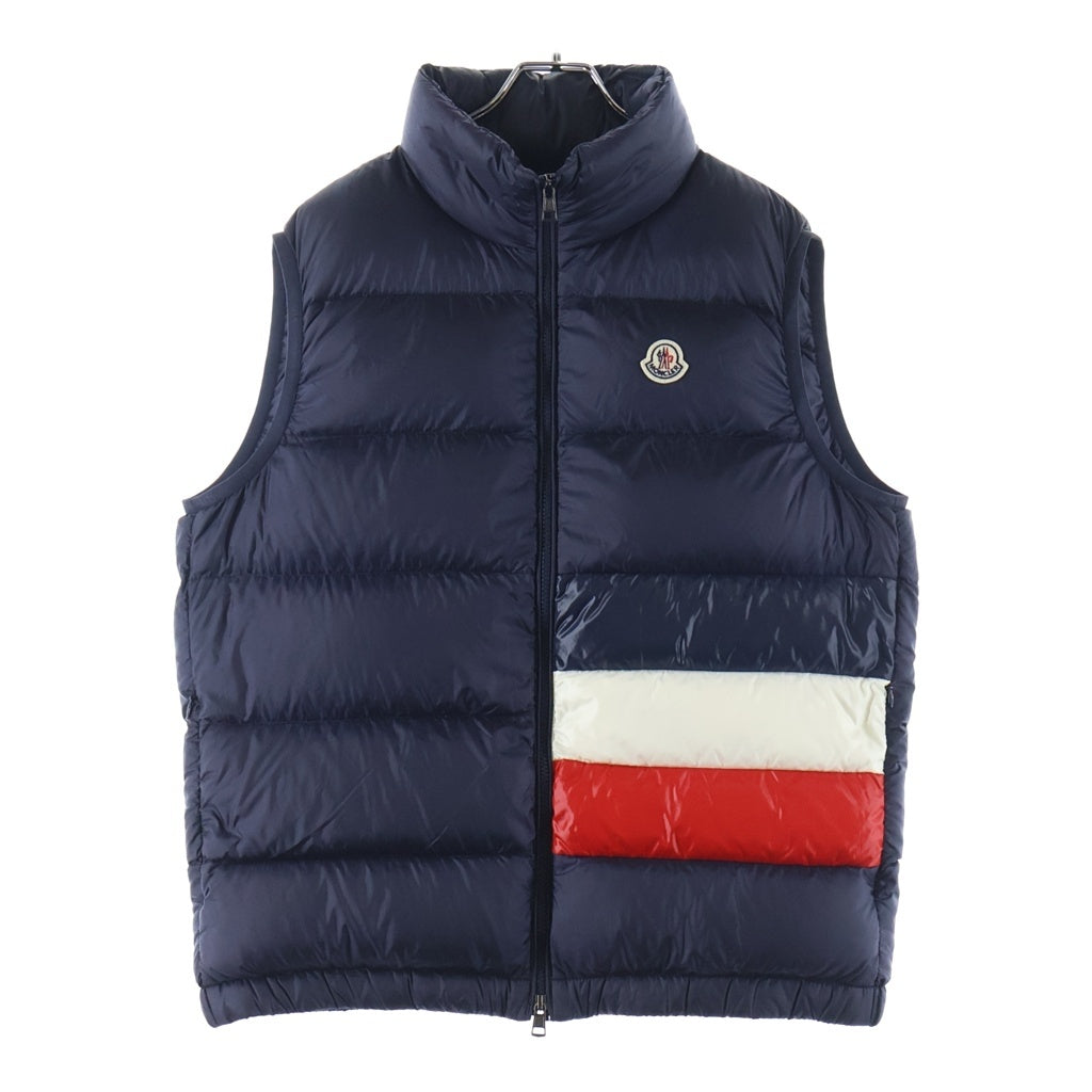 MONCLER(モンクレール) 19AW SOVEX DOWN VEST ソベックス ダウンベスト 切替 ネイビー E20914381085