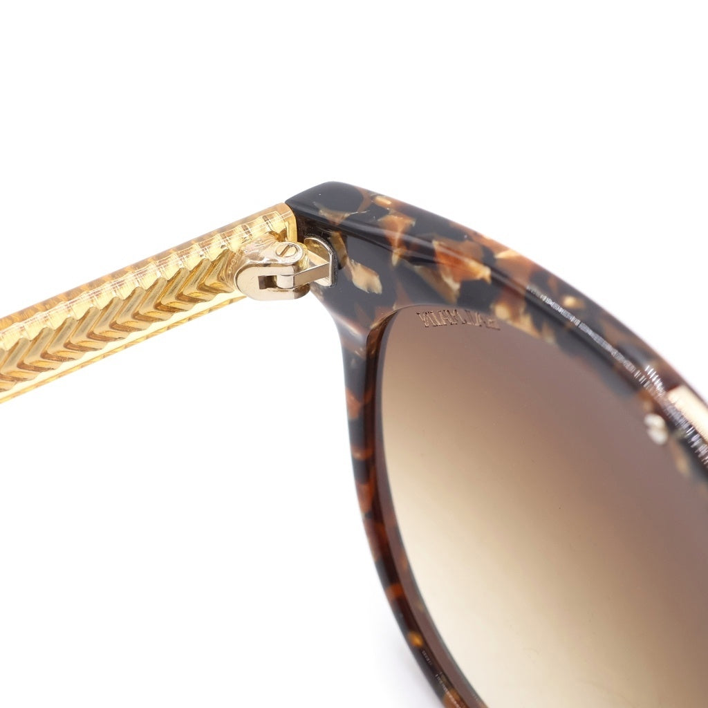 BALMAIN(バルマン) ツーブリッジ ボストンフレーム カラーレンズ サングラス メガネ 眼鏡 アイウェア ブラウン BL2518 レディース