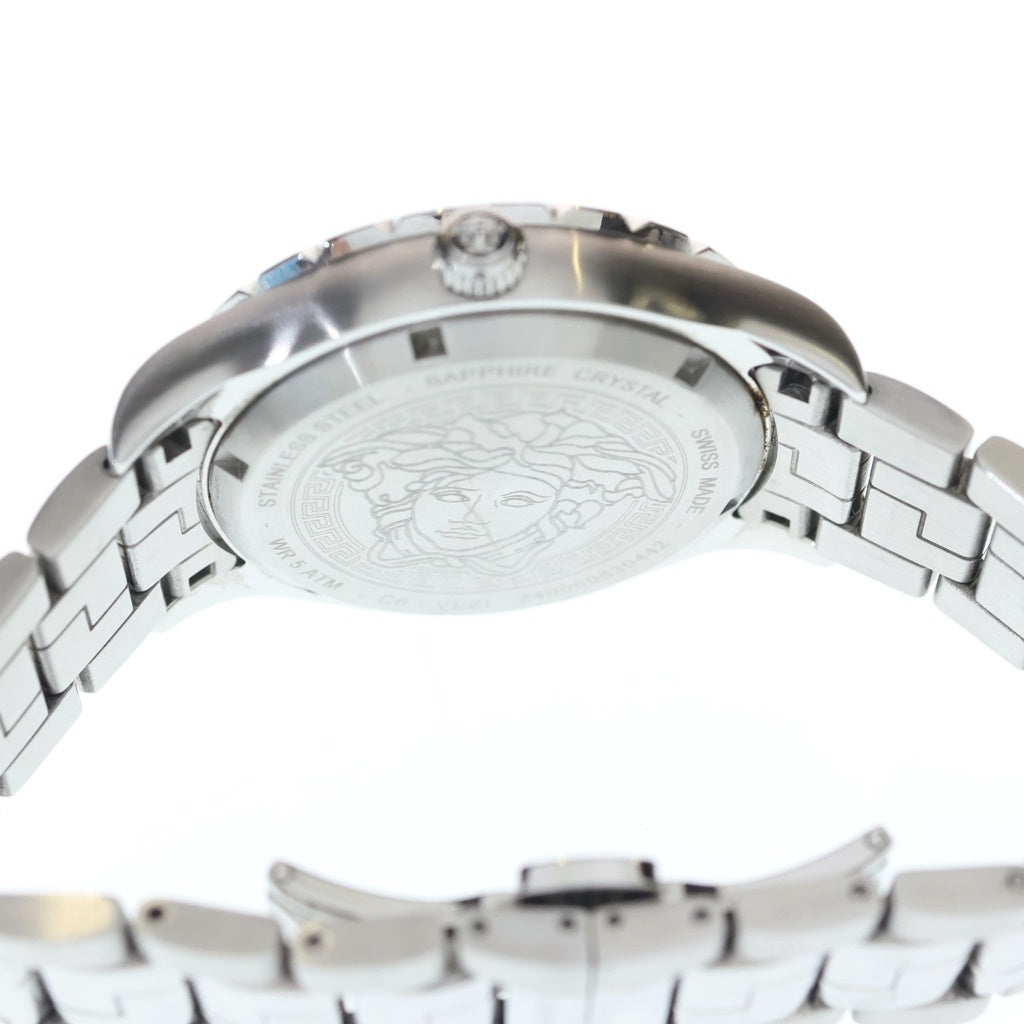 VERSACE(ヴェルサーチ) ヘレニウム シルバー文字盤 SS×AT ステンレス オートマ 自動巻き 腕時計 VEZI00424