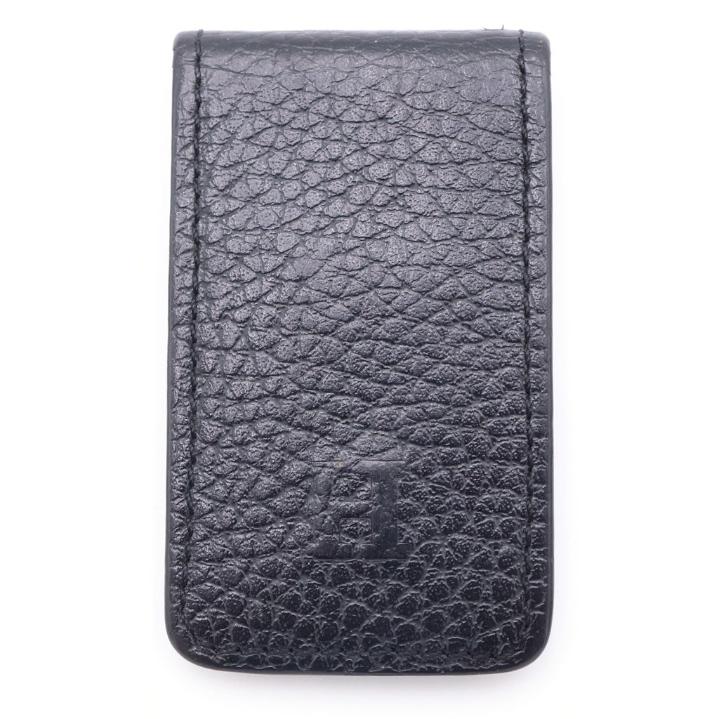 HERMES(エルメス) マネークリップ マグネット レザー ブラック