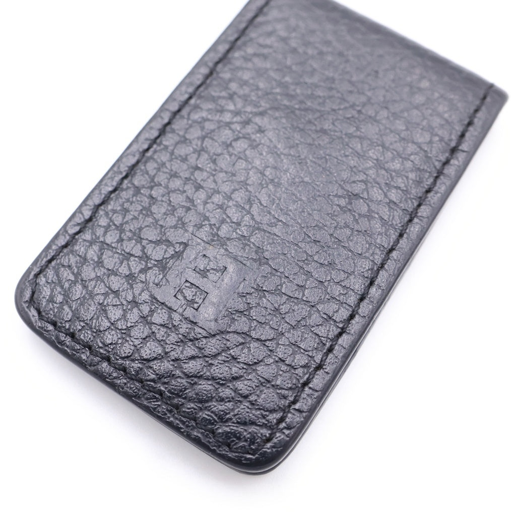 HERMES(エルメス) マネークリップ マグネット レザー ブラック