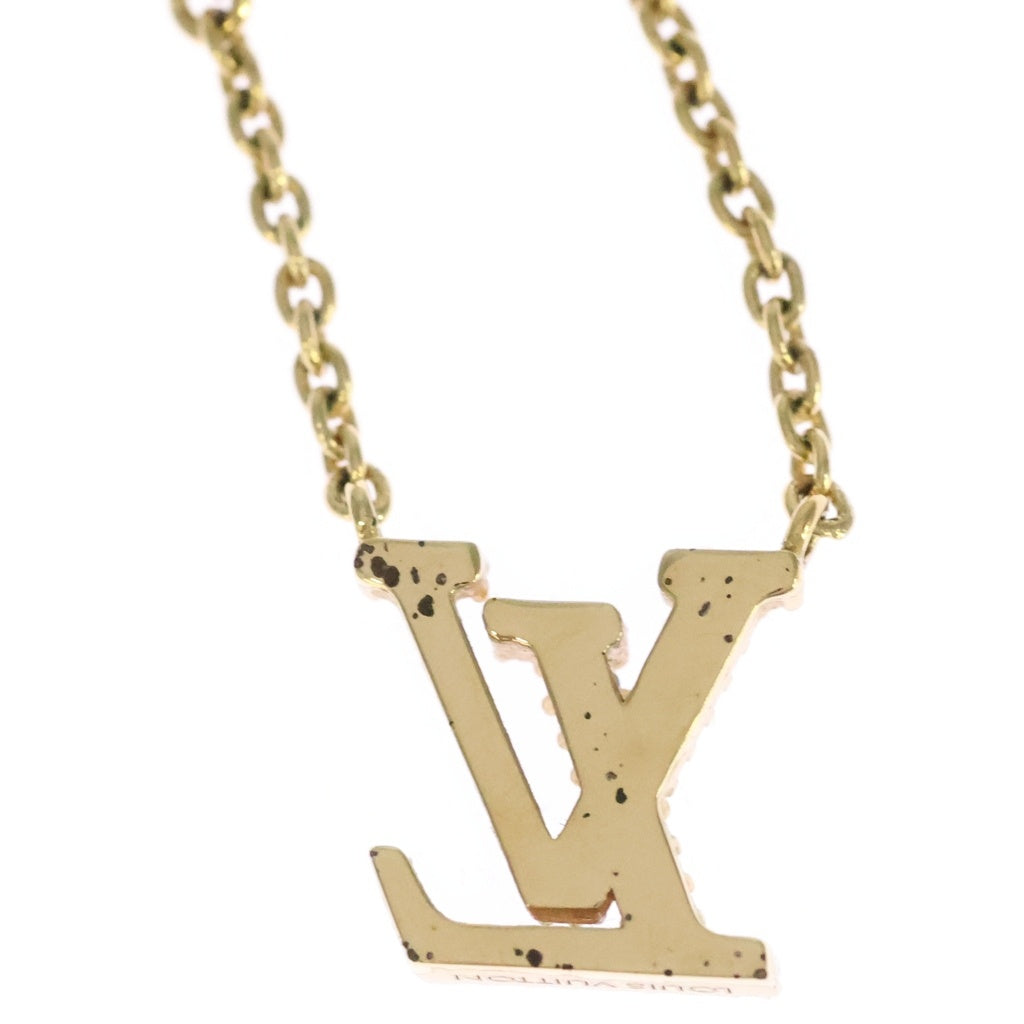 LOUIS VUITTON(ルイヴィトン) LV アイコニック ネックレス ストラス GP ゴールド M00596 レディース