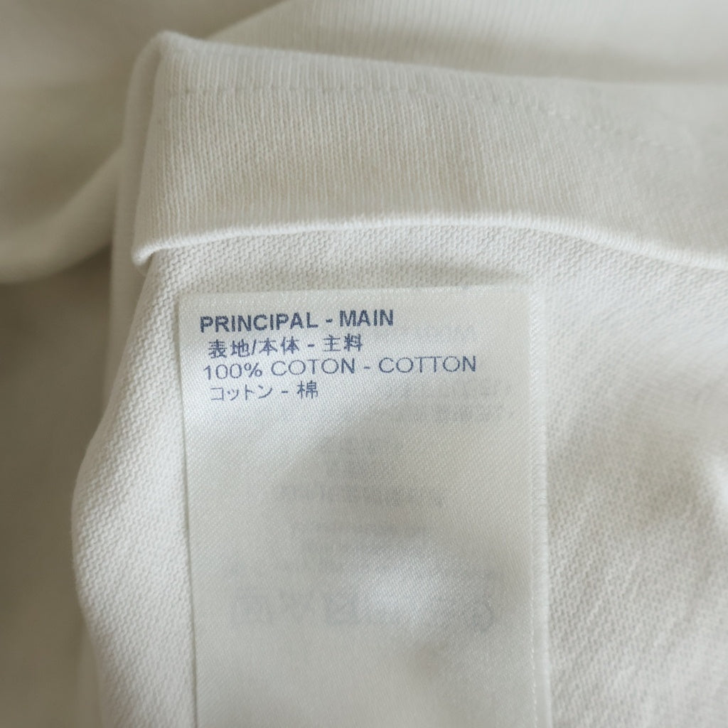 LOUIS VUITTON(ルイヴィトン) バックロゴ半袖Tシャツ ホワイト コットン #XXS RM212