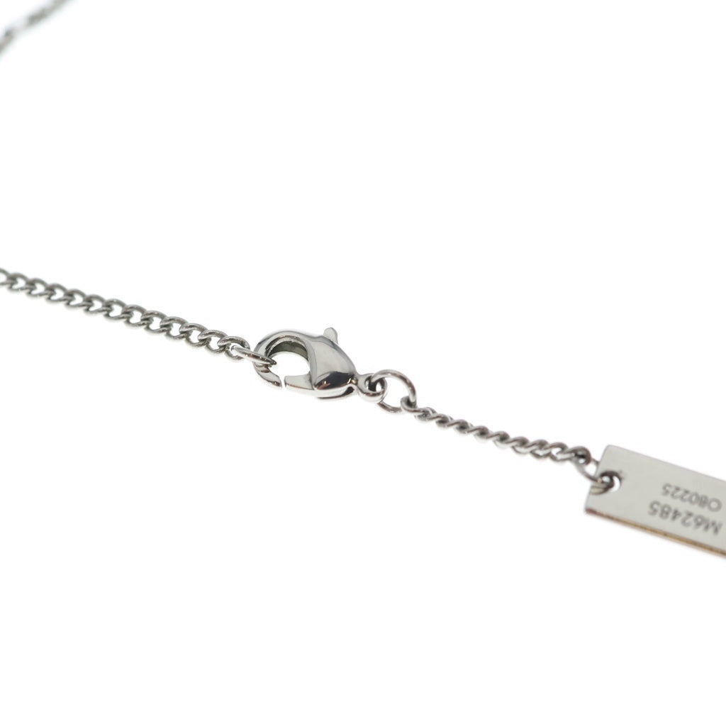 LOUIS VUITTON(ルイヴィトン) モノグラム リングネックレス ペンダント チェーン シルバー GP M62485