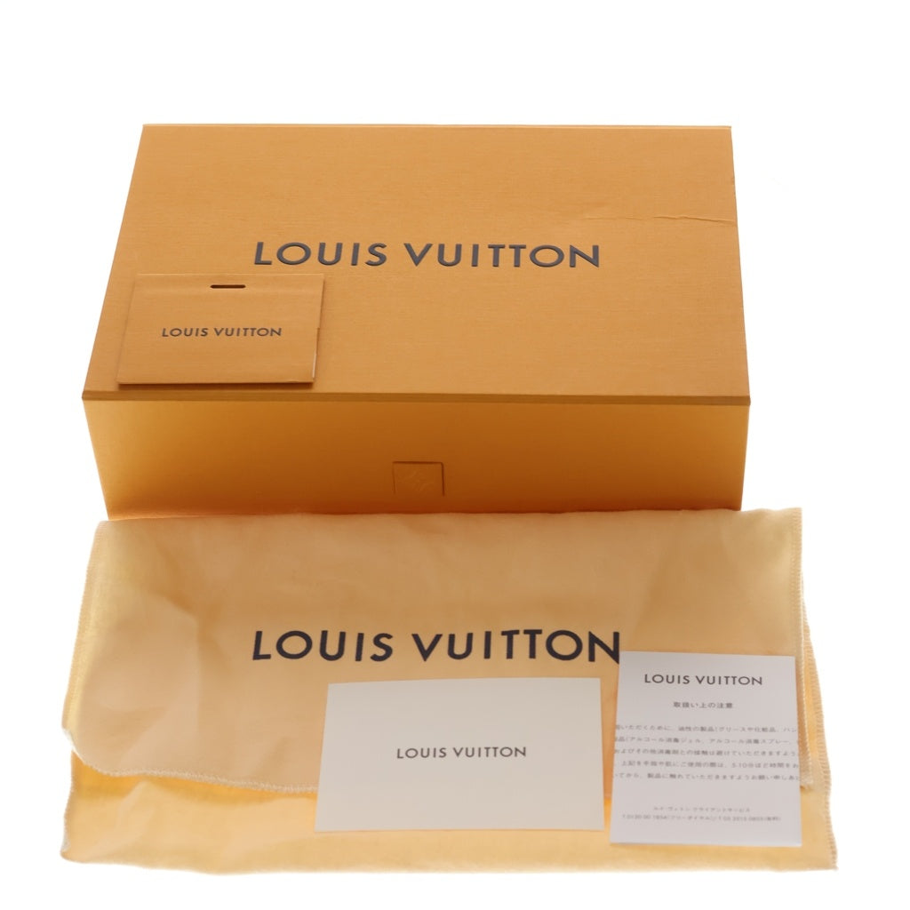 LOUIS VUITTON(ルイヴィトン) チェーン・LVブルーム チェーンショルダーバッグ ブラック レザー M14564 ゴールド金具 レディース
