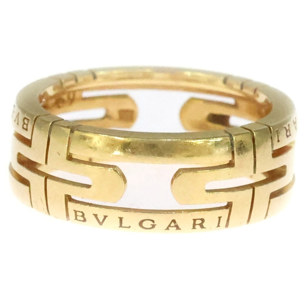 BVLGARI(ブルガリ) パレンテシ オープンワーク リング イエローゴールド Au750YG #59