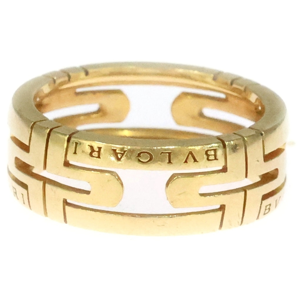 BVLGARI(ブルガリ) パレンテシ オープンワーク リング イエローゴールド Au750YG #59