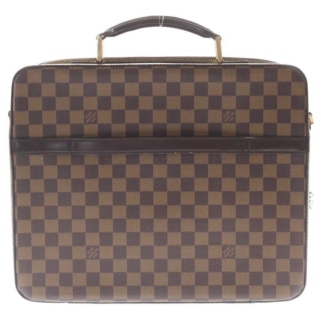 LOUIS VUITTON(ルイヴィトン) ダミエ ポルト オルディナトゥール サバナ PVC レザー ビジネスバッグ ハンドバッグ N53355