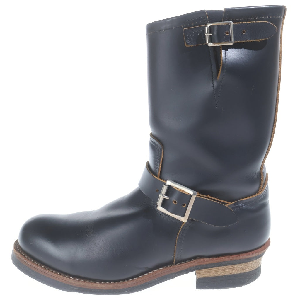 RED WING(レッド ウイング) Engineer Boots エンジニア ブーツ クロンダイク レザー #10D ブラック 9268
