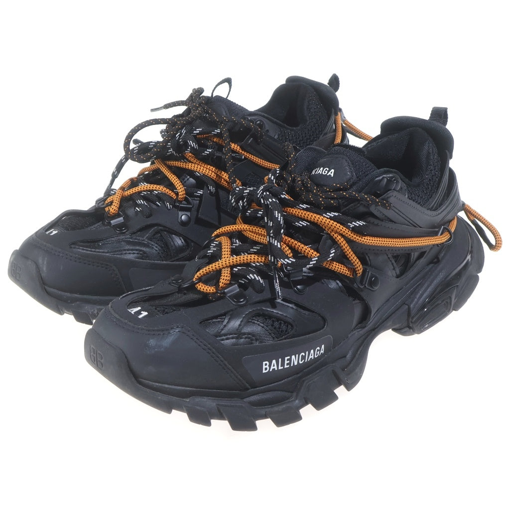 BALENCIAGA(バレンシアガ) TRACK トラック レースアップ レザー ローカットスニーカー #41 ブラック 800592
