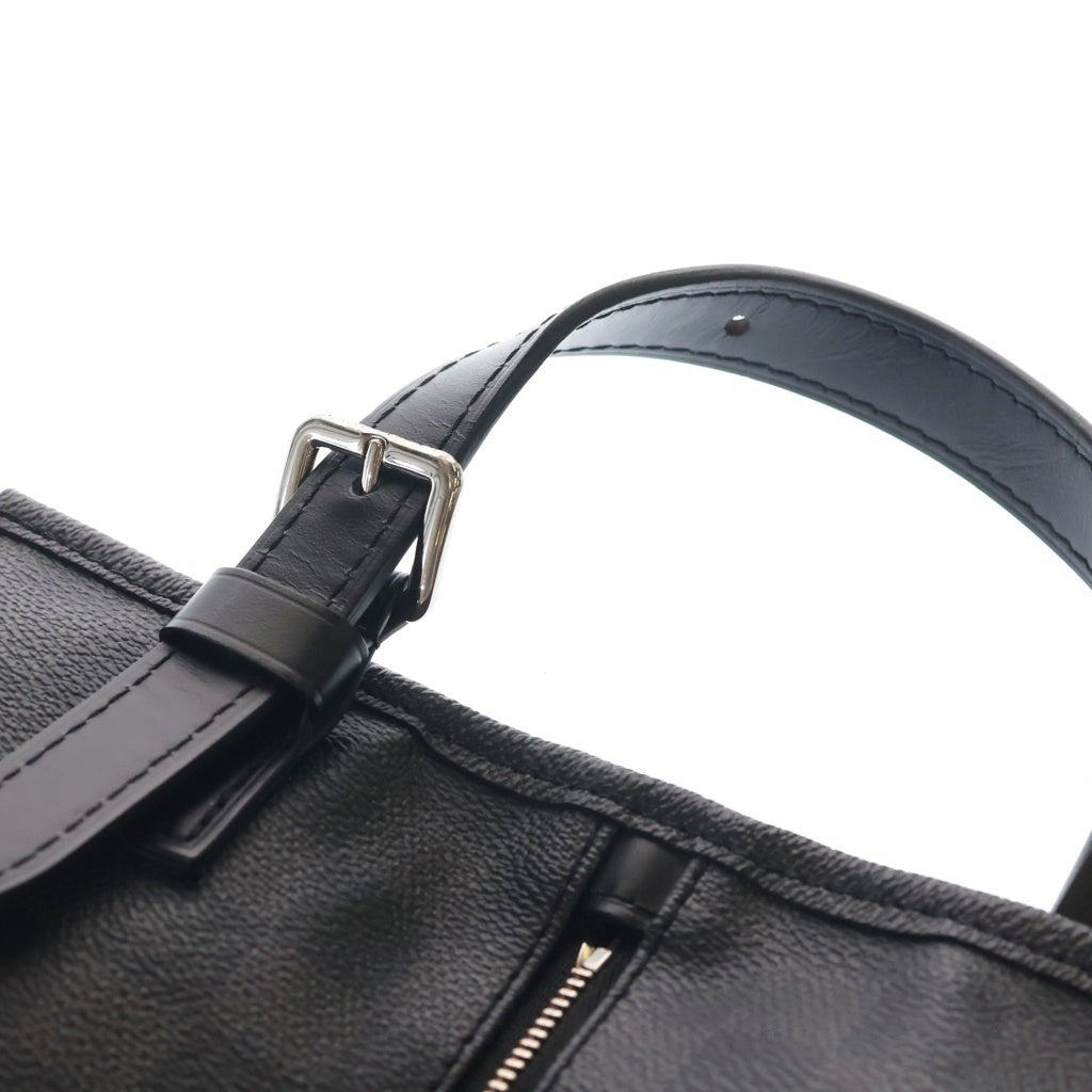 LOUIS VUITTON(ルイヴィトン) ダミエ グラフィット ウッス ア スーリエ PVC レザー シューズケース ブラック N40210