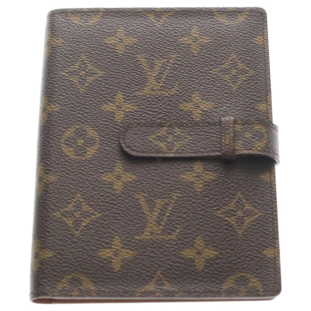 LOUIS VUITTON(ルイヴィトン) モノグラム ポシェット・フォトケース 手帳カバー ブックカバー ノートカバー ブラウン PVCレザー M58817 レディース