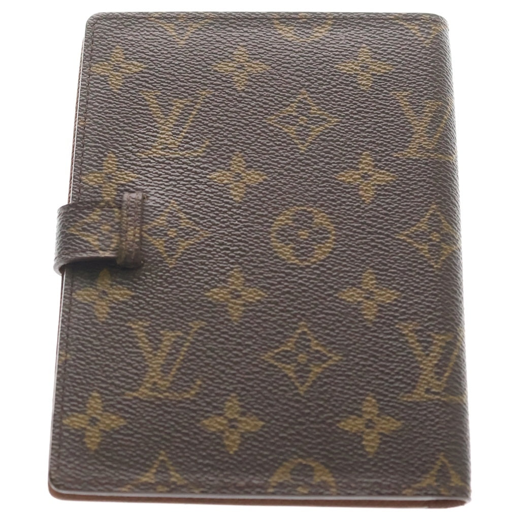 LOUIS VUITTON(ルイヴィトン) モノグラム ポシェット・フォトケース 手帳カバー ブックカバー ノートカバー ブラウン PVCレザー M58817 レディース