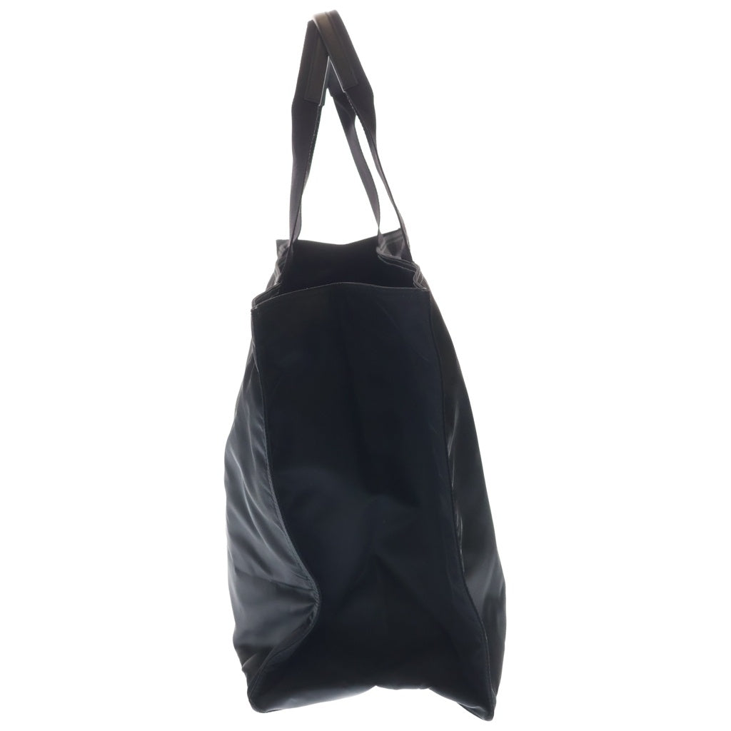 PRADA(プラダ) トートバッグ ハンドバッグ テスート ブラック ナイロン×レザー VA1001 シルバー金具 レディース