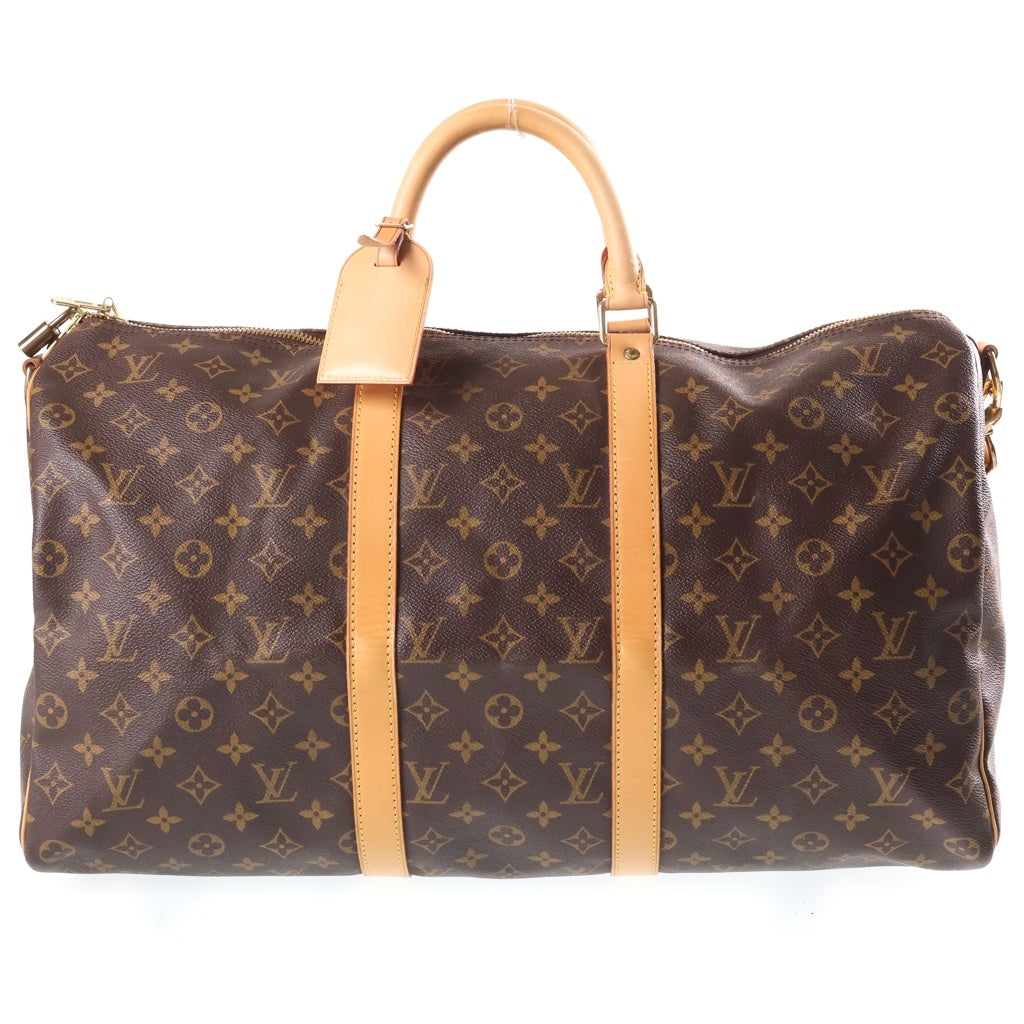 LOUIS VUITTON(ルイヴィトン) モノグラム キーポルバンドリエール50 ボストンバッグ PVC レザー ブラウン M41416