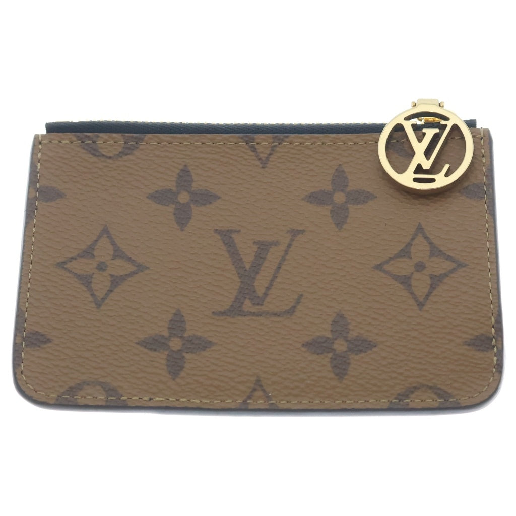 LOUIS VUITTON(ルイヴィトン) ポルト カルト ロミー モノグラム・リバース カードケース PVC レザー ブラウン M81912