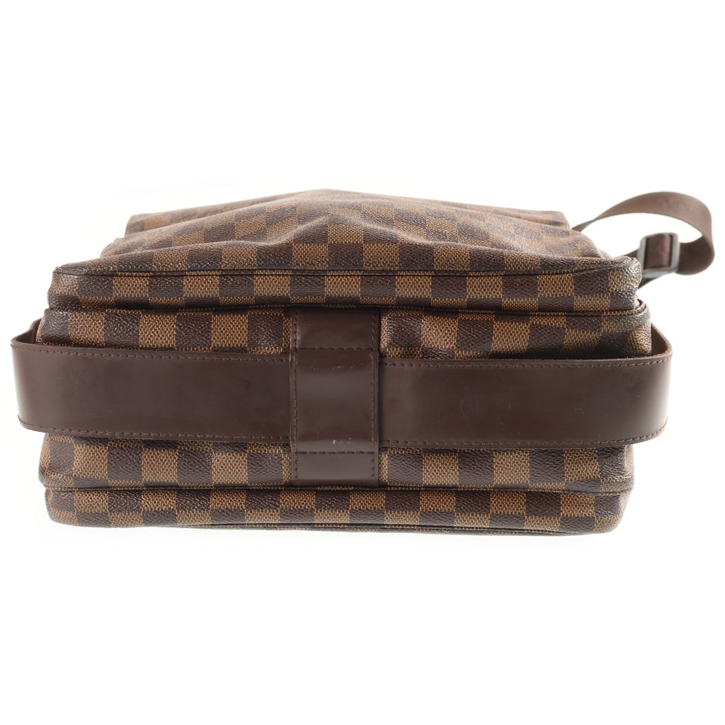 LOUIS VUITTON(ルイヴィトン) ダミエ ナヴィグリオ ショルダーバッグ PVC×レザー ブラウン N45255 レディース