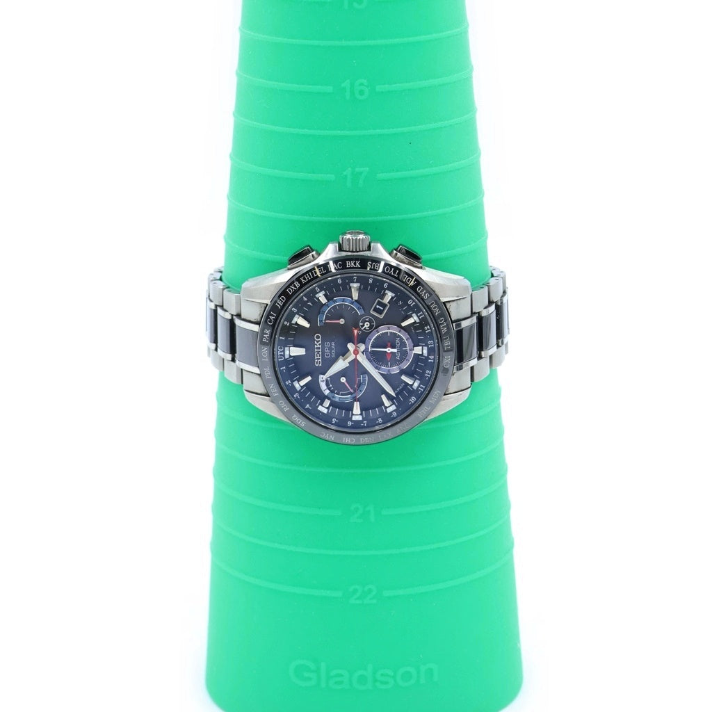 SEIKO(セイコー) アストロン 8Xシリーズ デュアルタイム ソーラー GPS 黒文字盤 SBXB041/8X53-0AB0-2
