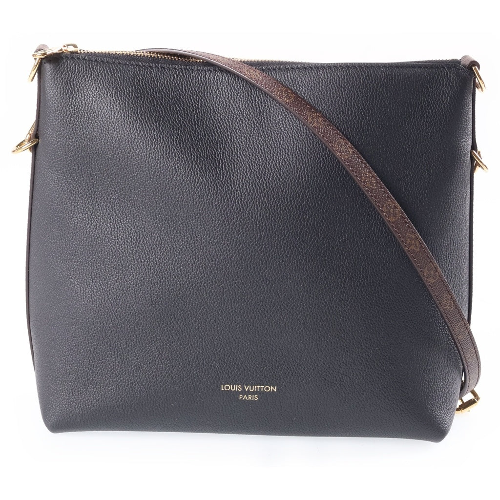 LOUIS VUITTON(ルイヴィトン) モノグラム ミュルティパス ショルダーバッグ ハンドバッグ ブラック カーフレザー M29195 レディース