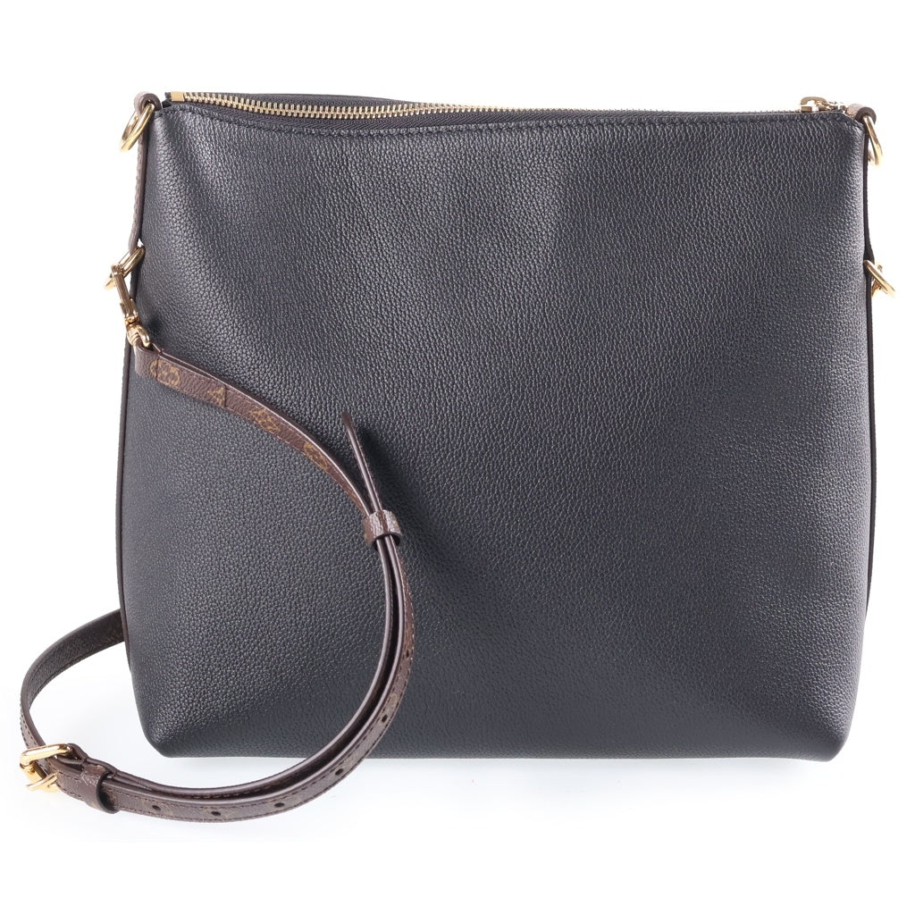 LOUIS VUITTON(ルイヴィトン) モノグラム ミュルティパス ショルダーバッグ ハンドバッグ ブラック カーフレザー M29195 レディース