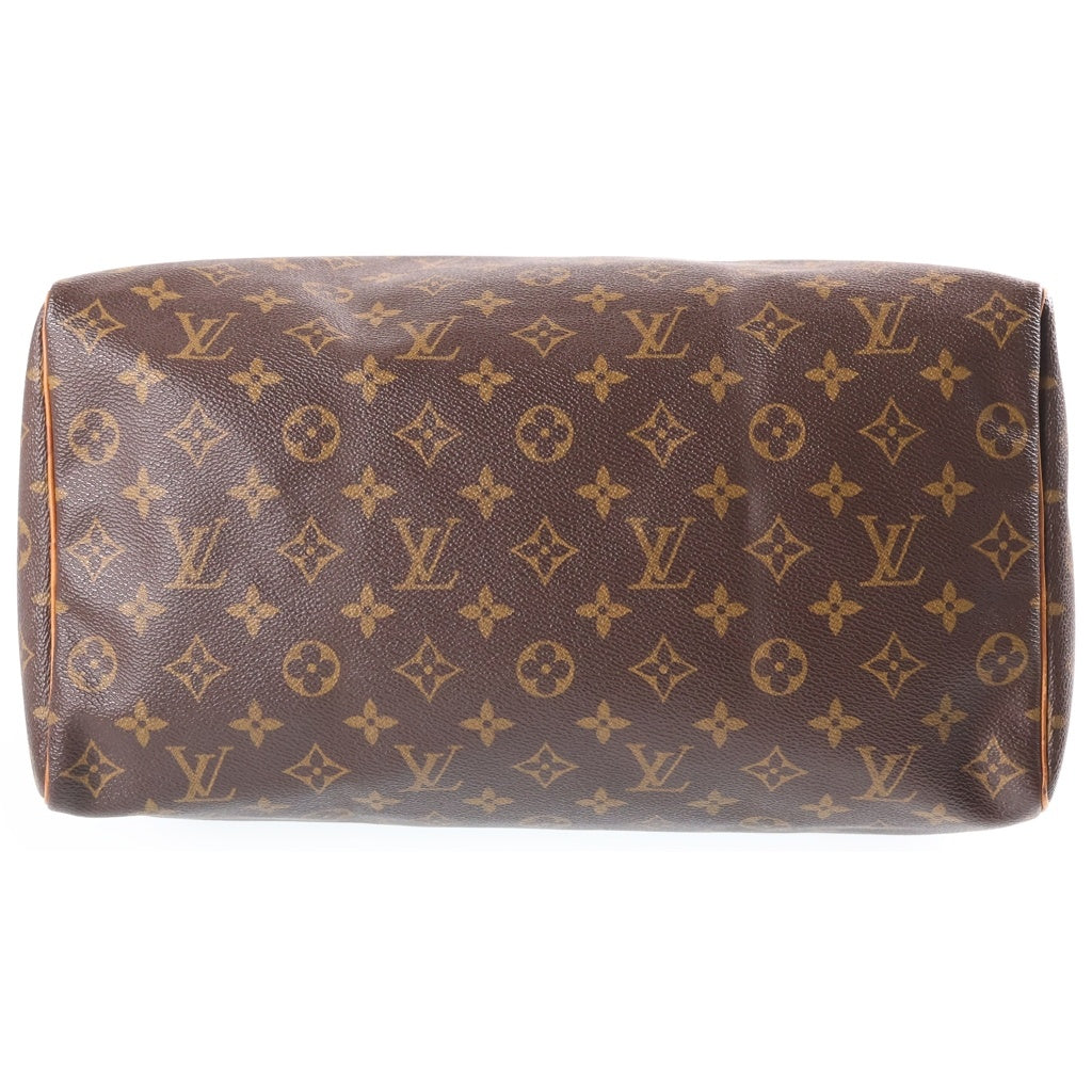 LOUIS VUITTON(ルイヴィトン) モノグラム スピーディ35 ハンドバッグ ブラウン PVC×レザー M41524 レディース