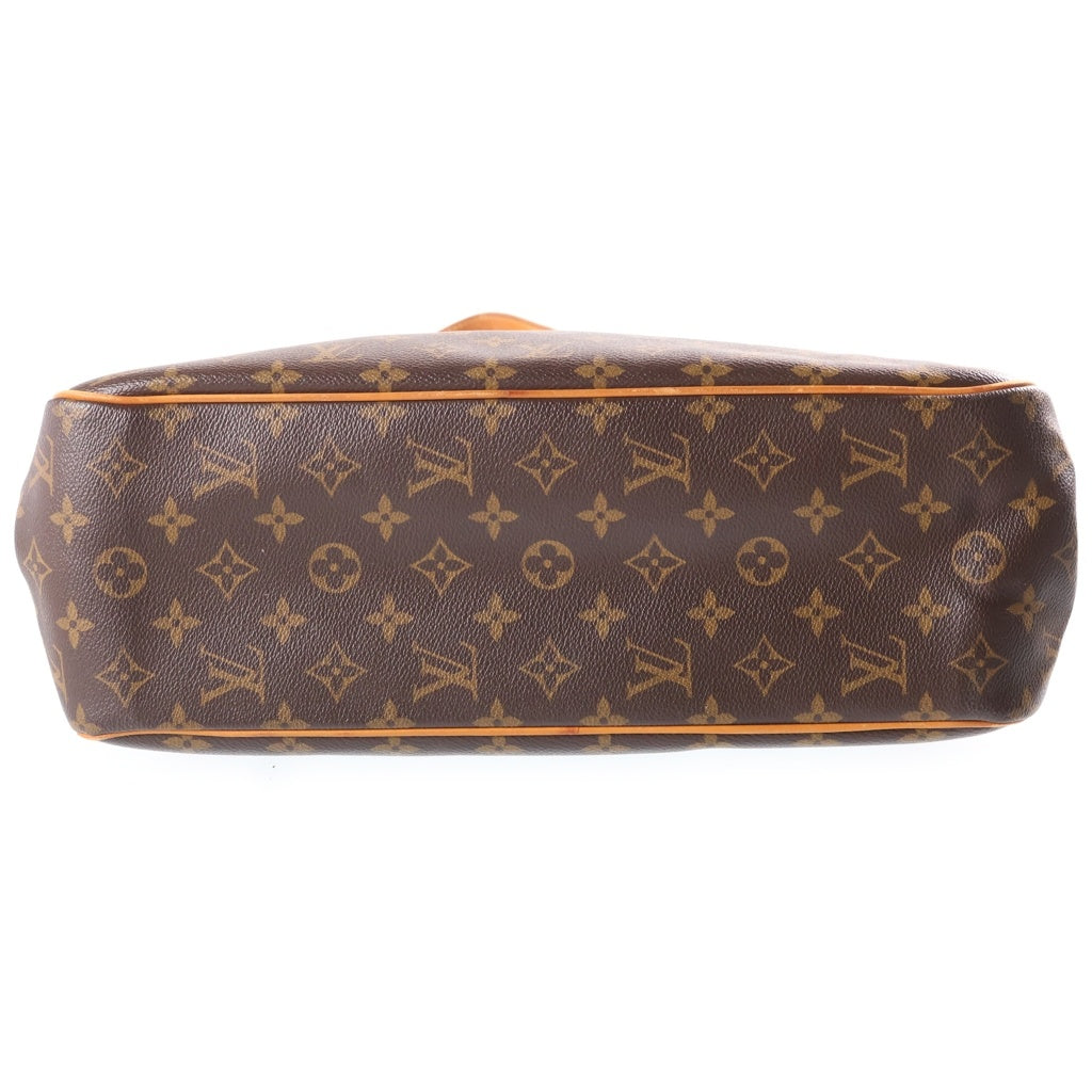 LOUIS VUITTON(ルイヴィトン) モノグラム バティニョール・オリゾンタル ハンドバッグ ワンショルダーバッグ ブラウン PVC×レザー M51154 レディース