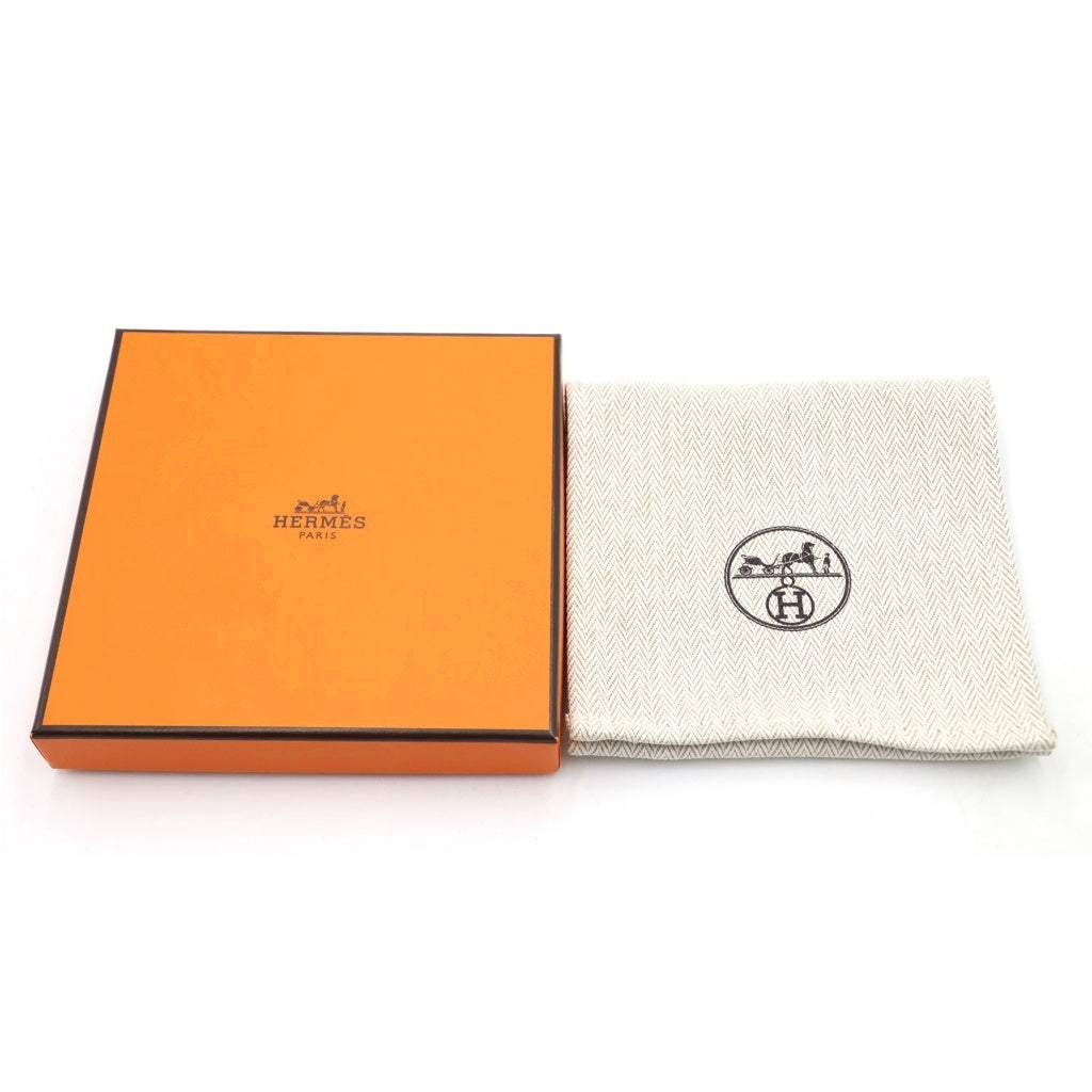 HERMES(エルメス) ケリー チョーカー ブラック スイフトレザー K刻印 シルバー金具 レディース