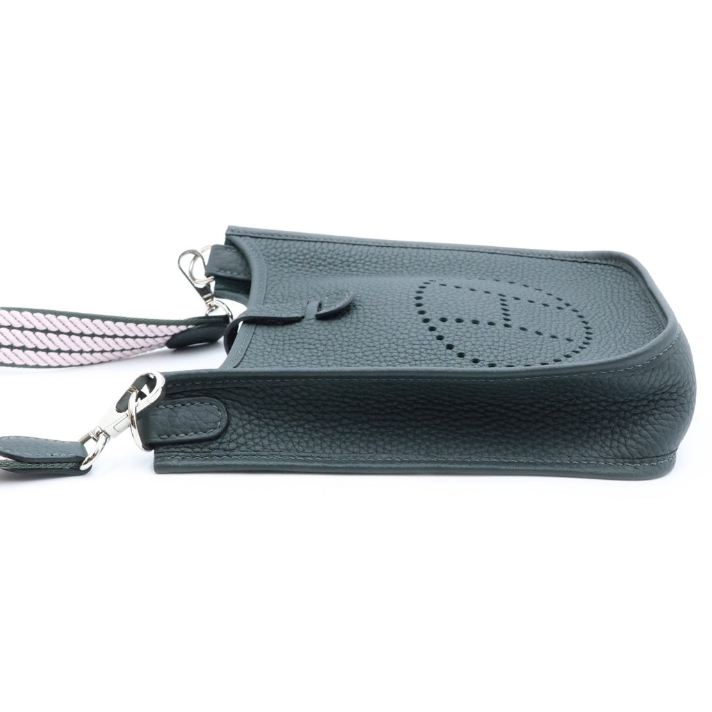 HERMES(エルメス) エヴリンTPM ヴェールグリス トリヨンクレマンス ショルダーバッグ W刻印 シルバー金具 レディース