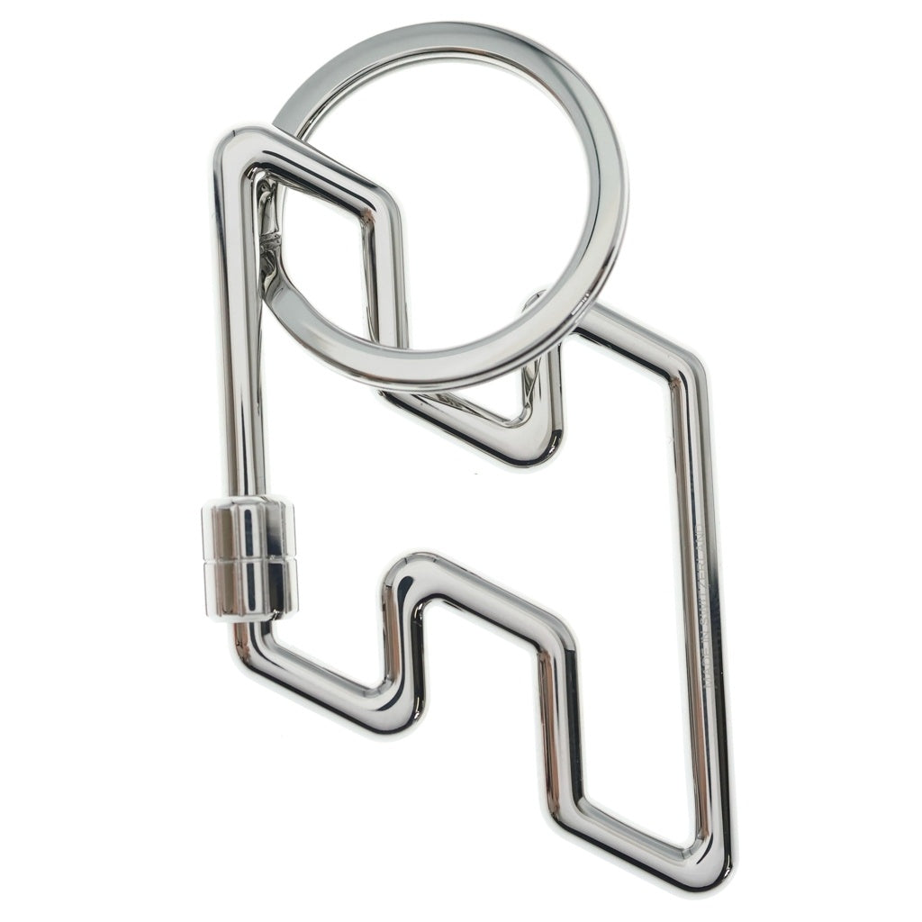 HERMES(エルメス) Hトゥスピード キーリング キーホルダー バッグチャーム シルバー レディース