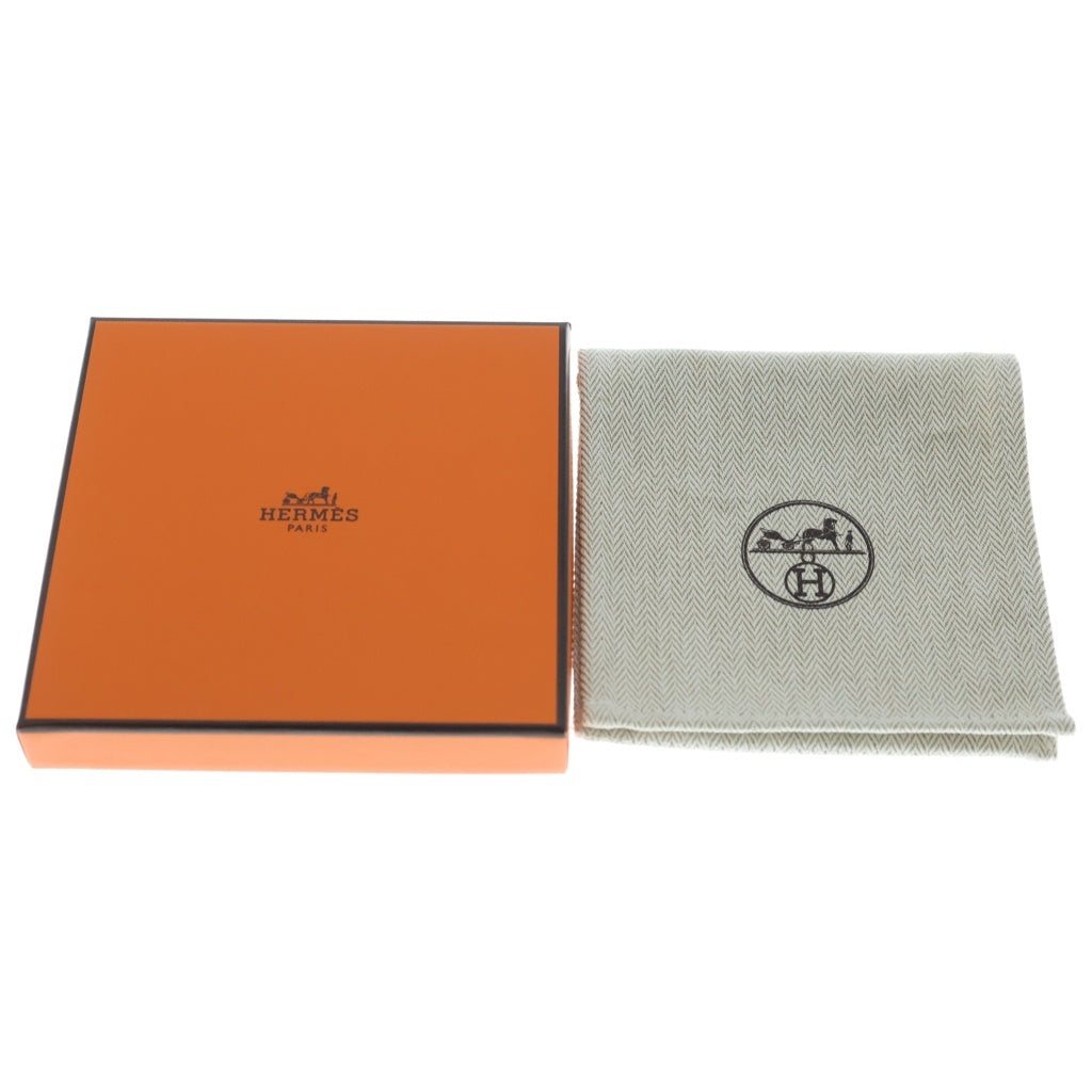 HERMES(エルメス) Hトゥスピード キーリング キーホルダー バッグチャーム シルバー レディース