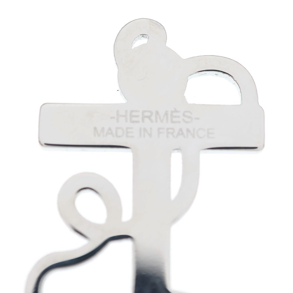 HERMES(エルメス) スカーフリング アンクル 碇モチーフ アクセサリー シルバー レディース