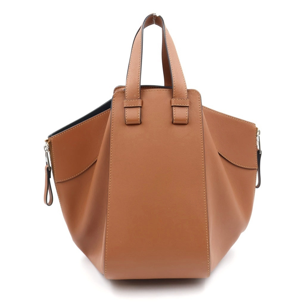 LOEWE(ロエベ) ハンモックスモール ショルダーバッグ ハンドバッグ 2WAY ブラウン レザー レディース