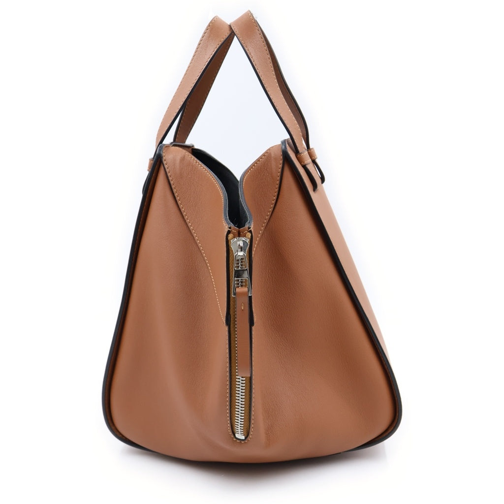 LOEWE(ロエベ) ハンモックスモール ショルダーバッグ ハンドバッグ 2WAY ブラウン レザー レディース