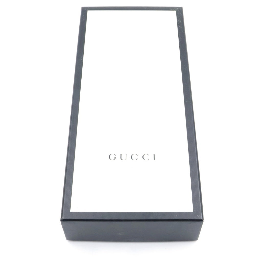 GUCCI(グッチ) GGマーモント ラムスキン レザー カシミヤライニング グローブ 手袋 ブラック レディース