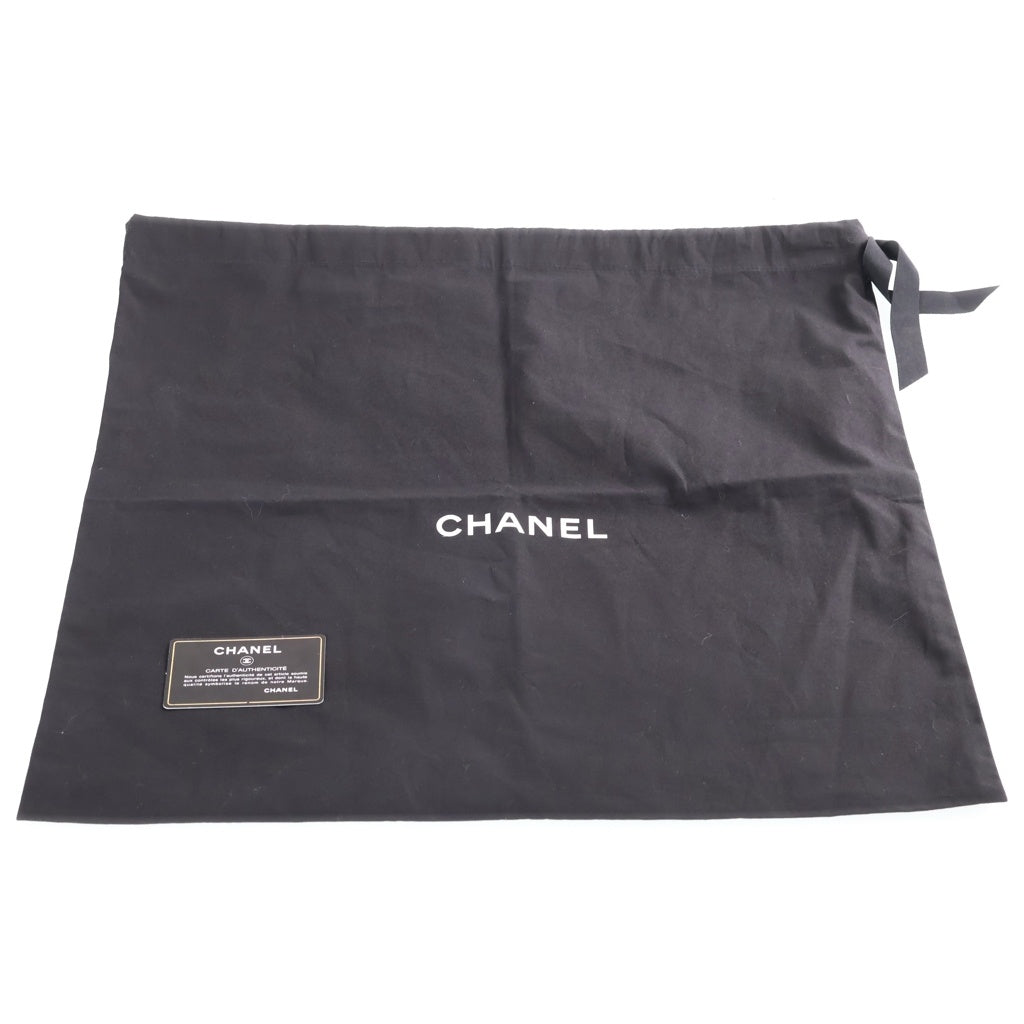 CHANEL(シャネル) ドーヴィル ドローストリング 巾着ショルダーバッグ キャンバス ブラック AS1045 29番台 レディース
