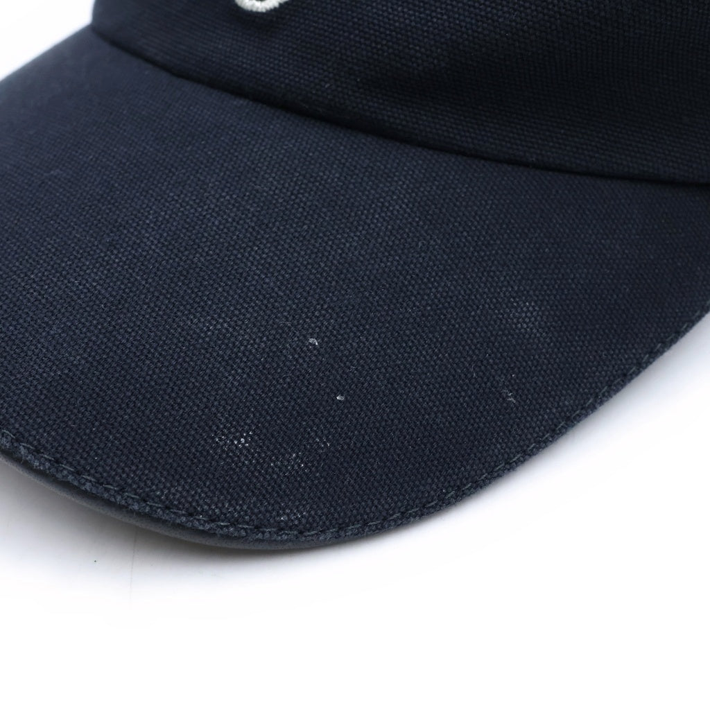 Christian Dior(クリスチャンディオール) 23SS ×ERL イーアールエル ラメロゴ刺繍 ベースボールキャップ 帽子 ブラック 243C904D4511