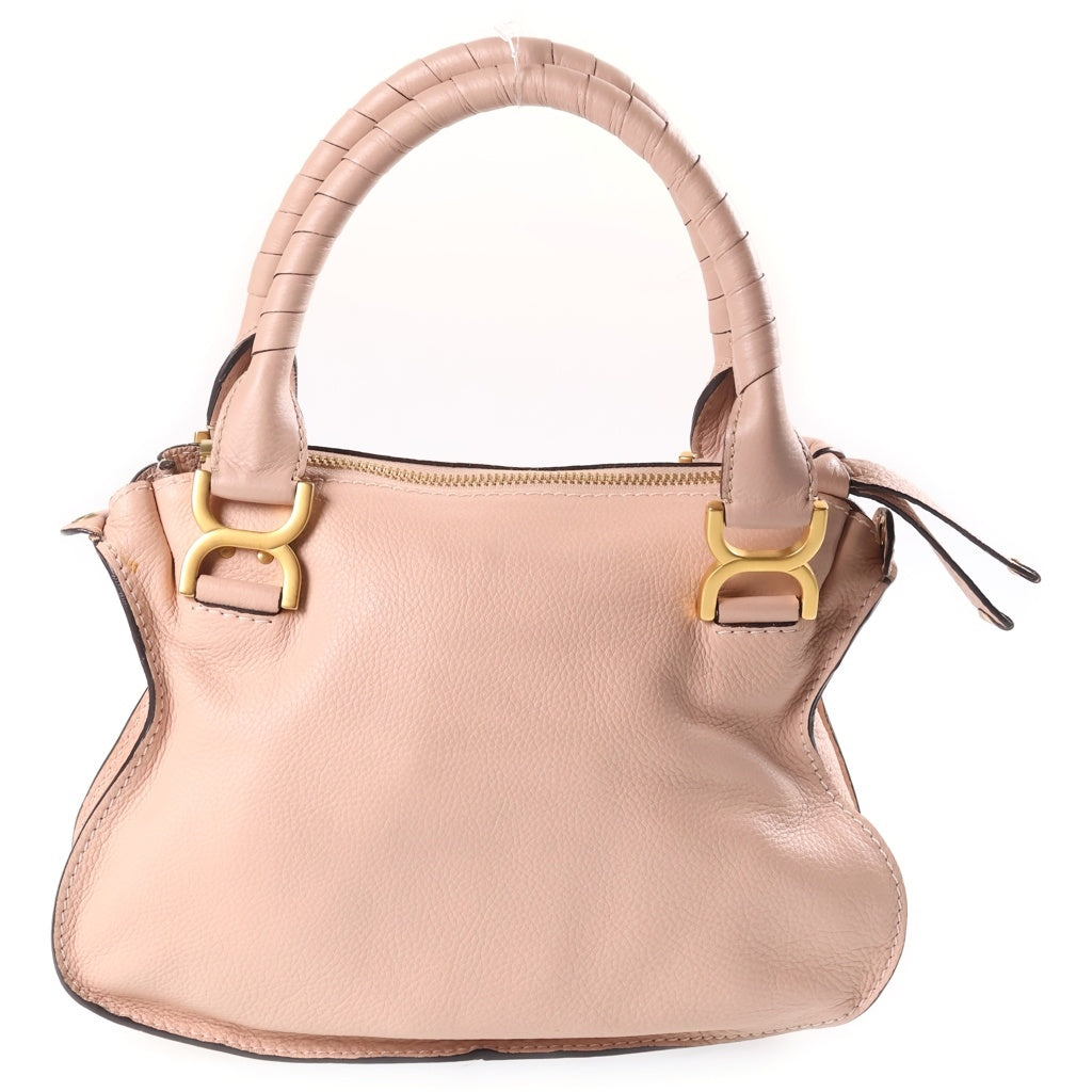 Chloe(クロエ) マーシー ダブルキャリーバッグ ハンドバッグ ショルダーバッグ 2WAY ピンク グレインカーフスキン CHC22AS628I31527 レディース