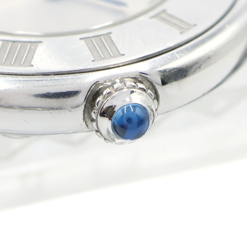 Cartier(カルティエ) マスト ドゥ カルティエ 21 ヴァンティアン シルバー文字盤 SS/QZ ステンレス クォーツ 腕時計 W10109T2 レディース