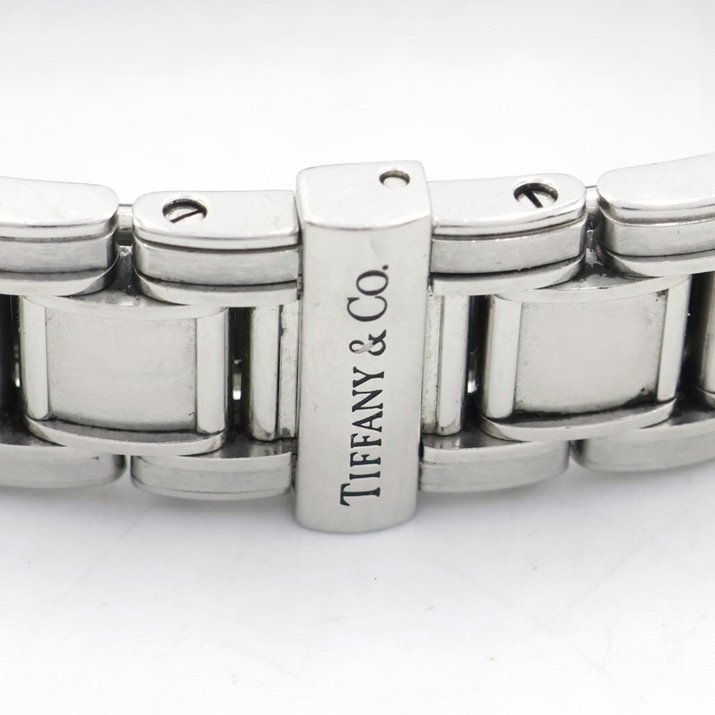 TIFFANY & Co.(ティファニー) アトラス グレー文字盤 SS/QZ ステンレス クォーツ 腕時計 レディース