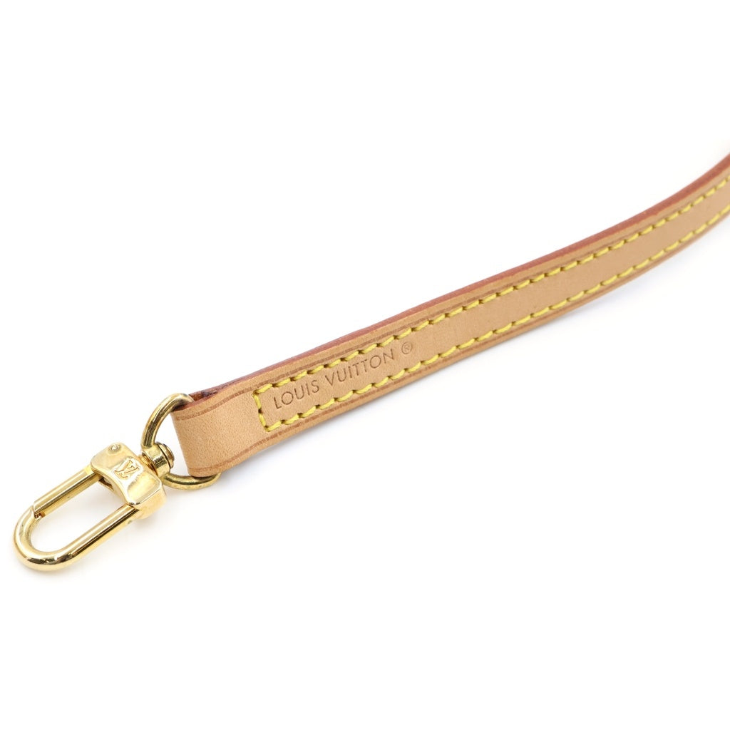 LOUIS VUITTON(ルイヴィトン) ヌメ革 ショルダーバッグ用ストラップ ベージュ レザー レディース