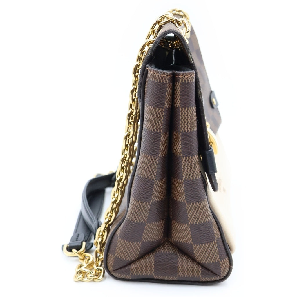 LOUIS VUITTON(ルイヴィトン) ダミエ ヴァヴァンPM チェーンショルダーバッグ PVC レザー ブラウン N40113 レディース