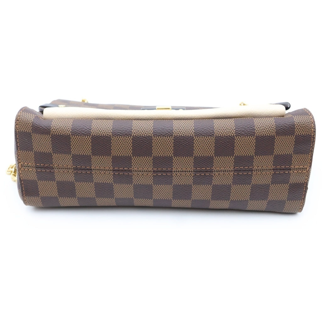 LOUIS VUITTON(ルイヴィトン) ダミエ ヴァヴァンPM チェーンショルダーバッグ PVC レザー ブラウン N40113 レディース