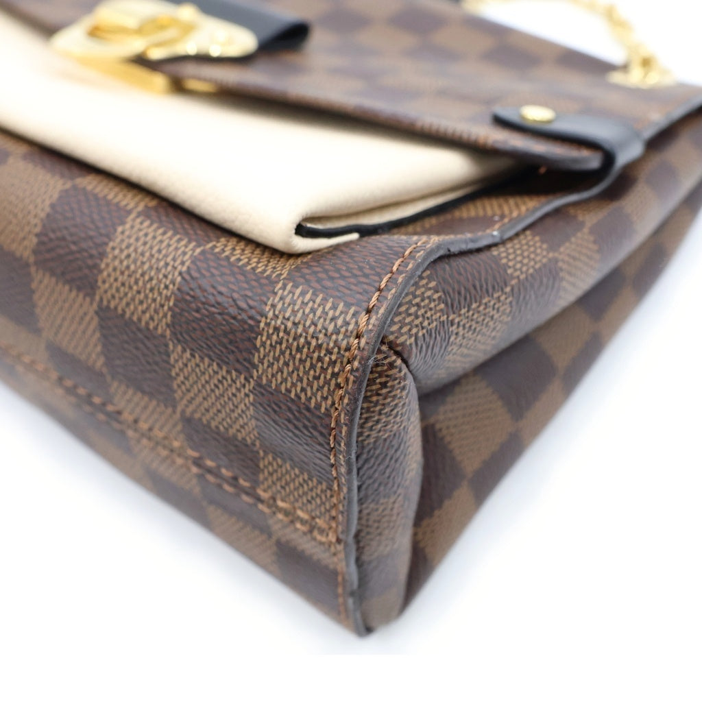 LOUIS VUITTON(ルイヴィトン) ダミエ ヴァヴァンPM チェーンショルダーバッグ PVC レザー ブラウン N40113 レディース