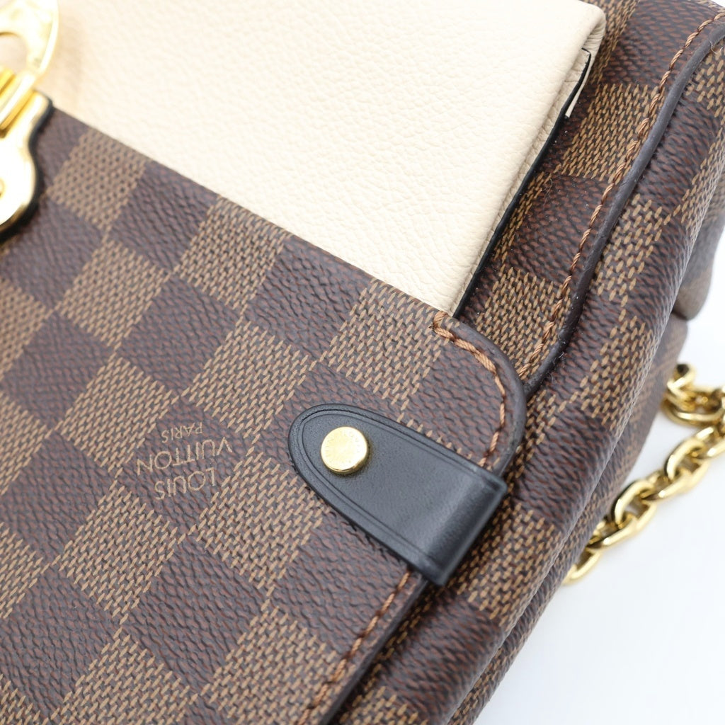 LOUIS VUITTON(ルイヴィトン) ダミエ ヴァヴァンPM チェーンショルダーバッグ PVC レザー ブラウン N40113 レディース