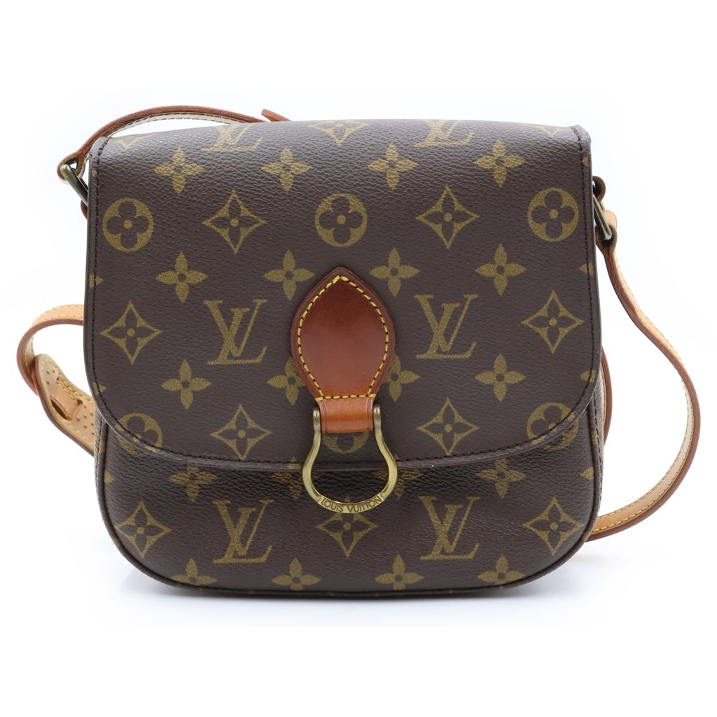 LOUIS VUITTON(ルイヴィトン) モノグラム ミニ サンクルー ショルダーバッグ ブラウン PVC×レザー M51244 レディース