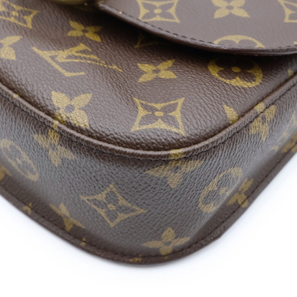 LOUIS VUITTON(ルイヴィトン) モノグラム ミニ サンクルー ショルダーバッグ ブラウン PVC×レザー M51244 レディース