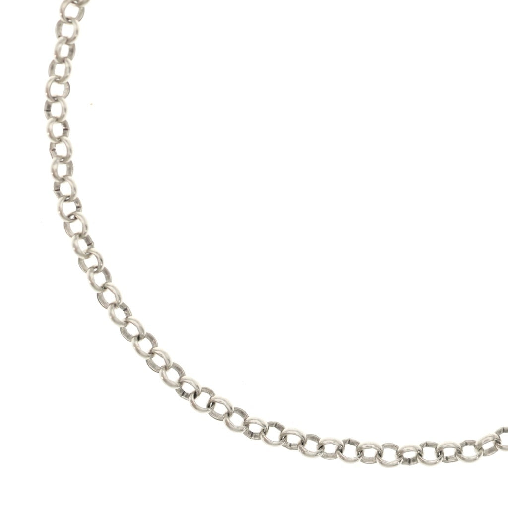 CHROME HEARTS(クロムハーツ) NECKCHAIN R18 ロールチェーンネックレス 18inch シルバー BCA083