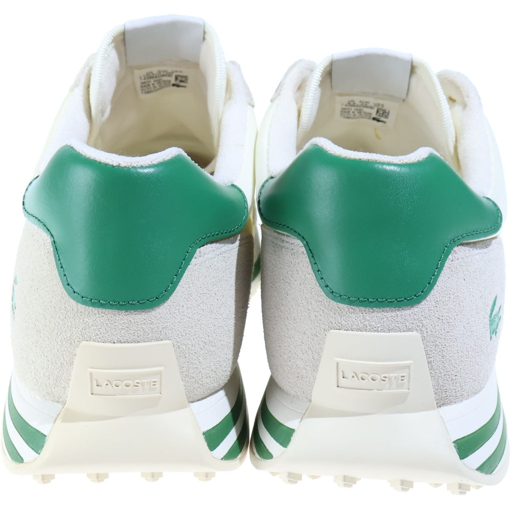 LACOSTE(ラコステ) L-Spin M エルスピン ローカットスニーカー シューズ スエード ホワイト 7-43SMA0065082