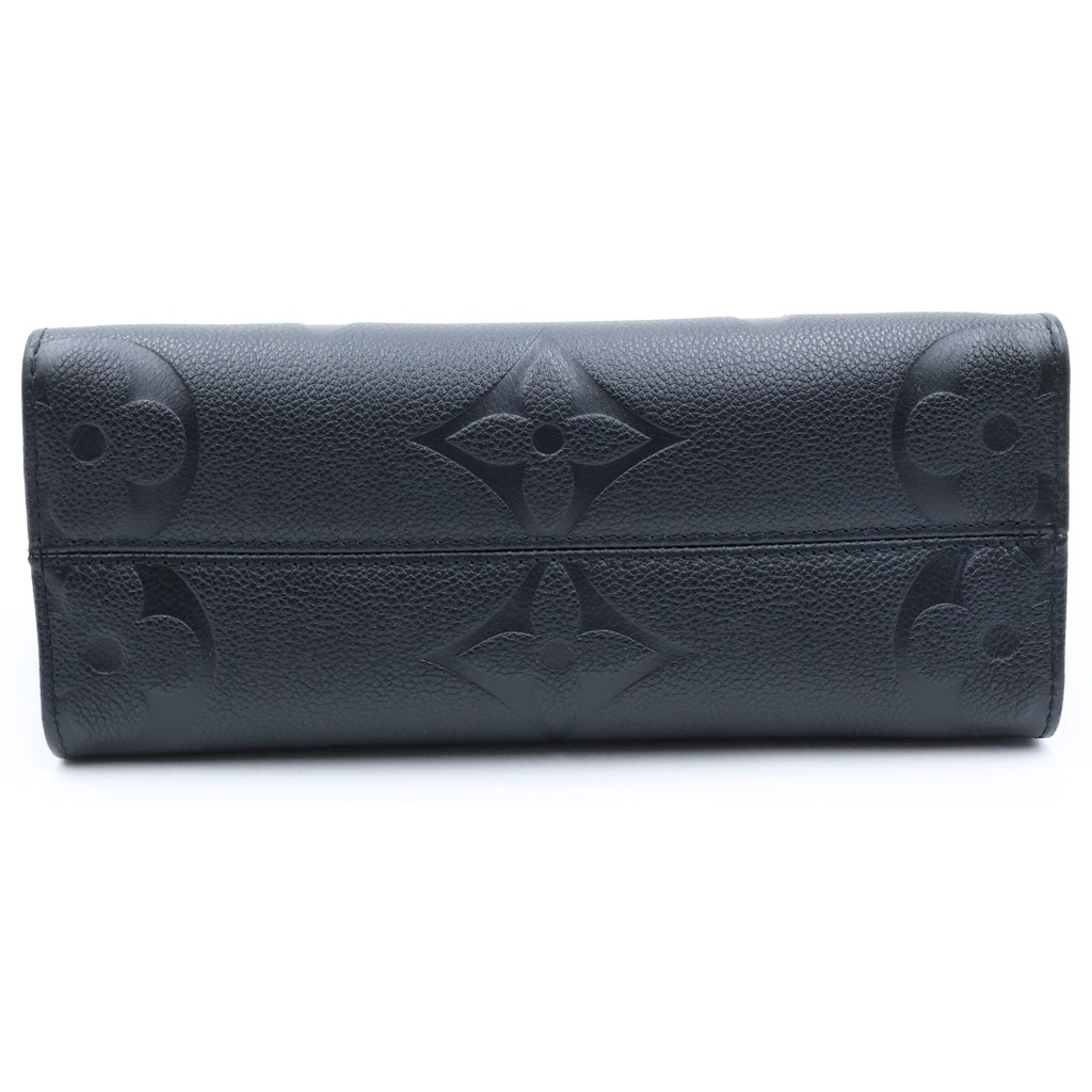 LOUIS VUITTON(ルイヴィトン) モノグラムアンプラント オンザゴーPM ハンドバッグ ショルダーバッグ ブラック レザー M45653 RFID レディース