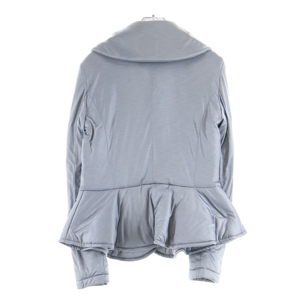 EMPORIO ARMANI(エンポリオアルマーニ) コットン 中綿ブルゾン フロントジップ アウター #40 グレー レディース